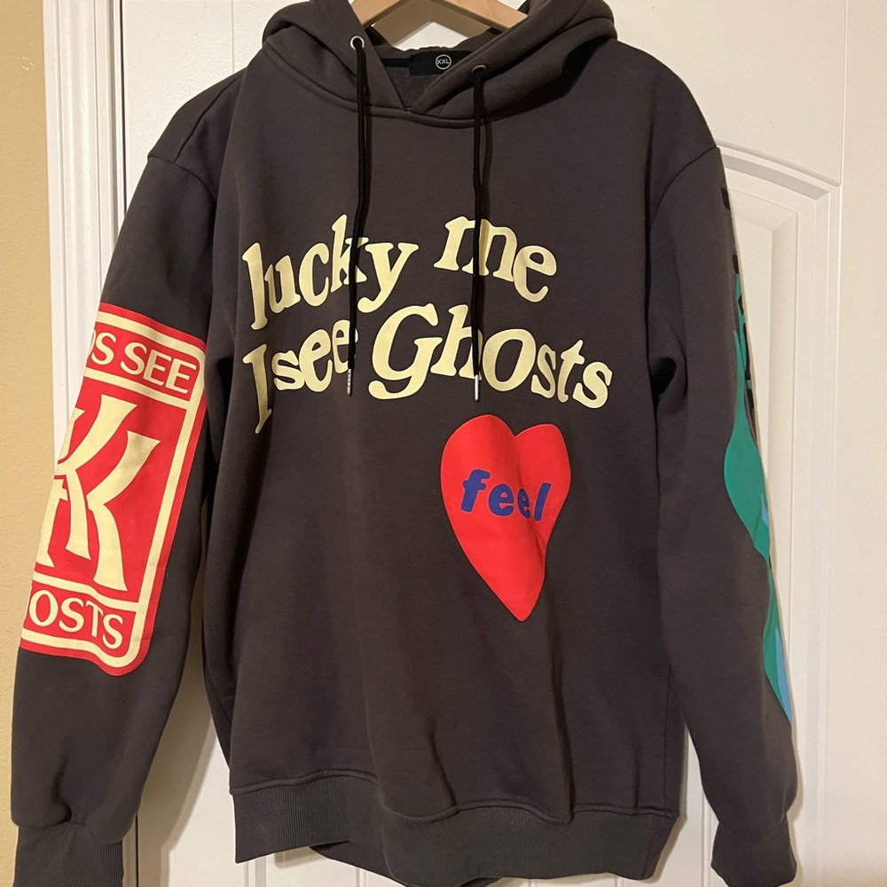 Lucky me i see ghosts hoodie